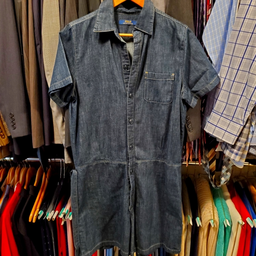 Polo Ralph Lauren Denim Rompee